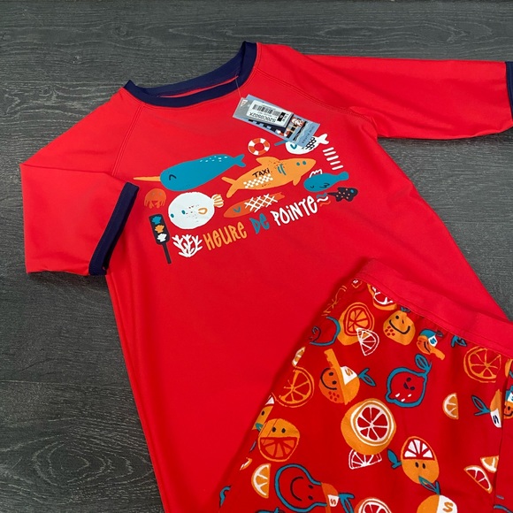 - Rashguard and swimming short - 10y - Picture 5 of 6